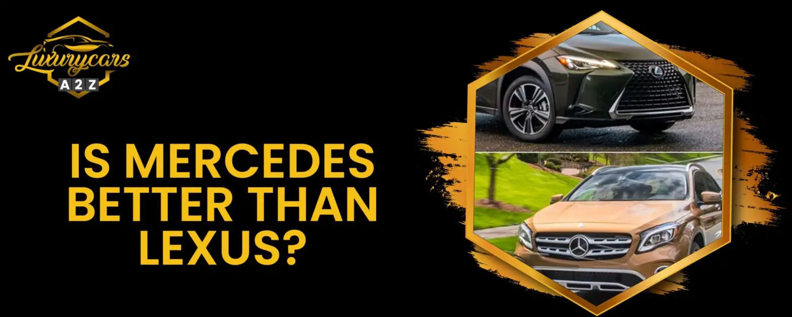 Czy Mercedes jest lepszy niż Lexus?