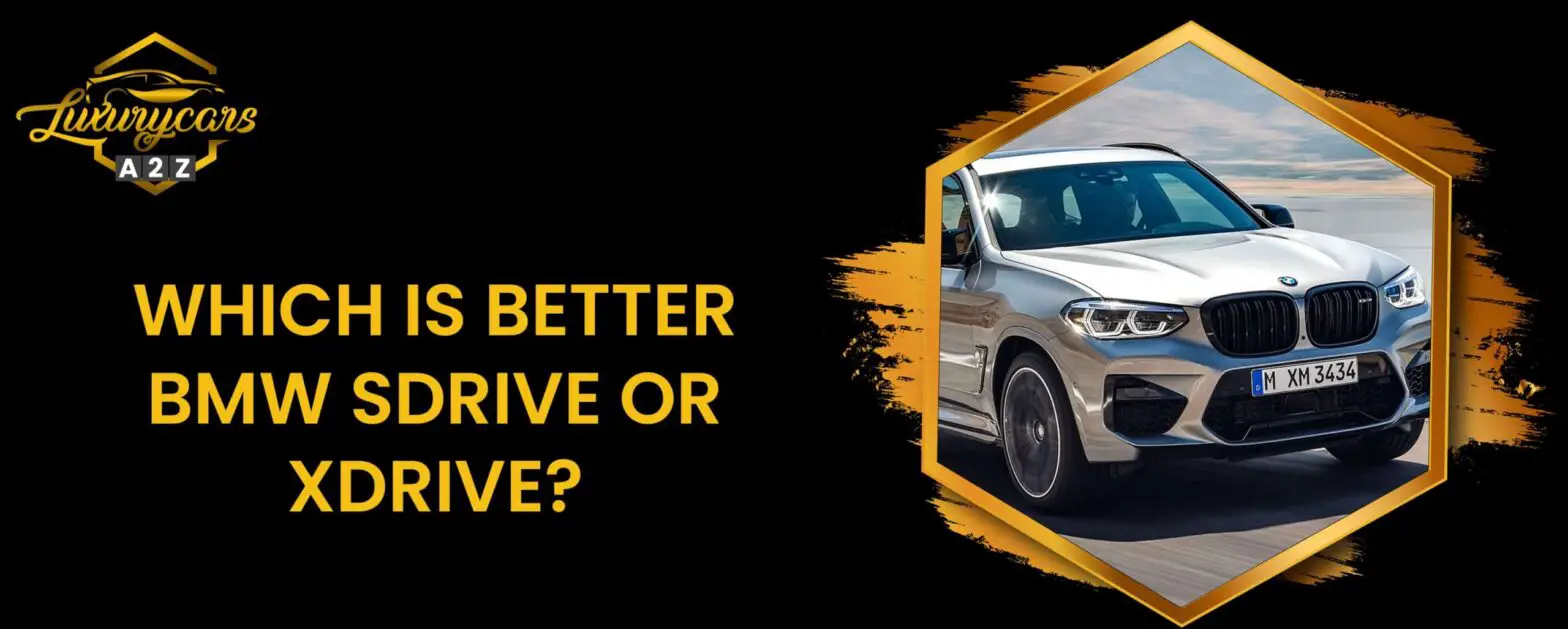 Który napęd jest lepszy, BMW sDrive czy xDrive?