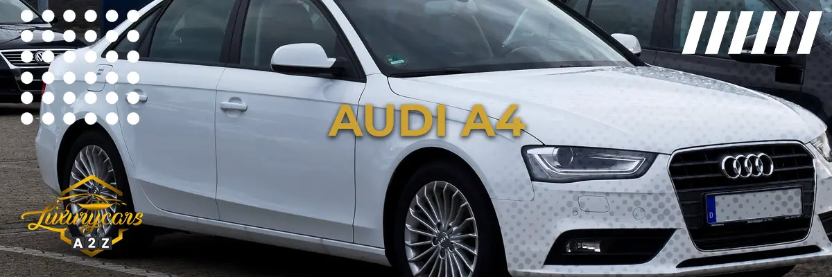 Najlepszy rok dla Audi A4
