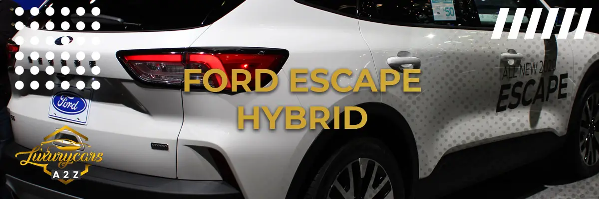 Problemy z hybrydą Forda Escape