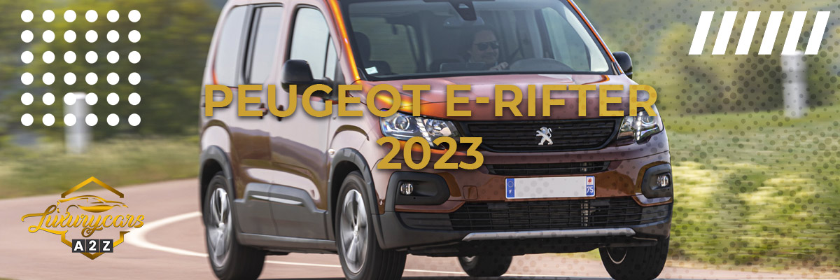 Peugeot e-Rifter 2023